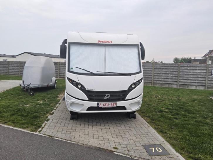 Dethleffs trend I7017 eb Bouwjaar 2023 km 21000km, Caravans en Kamperen, Mobilhomes, Particulier, tot en met 4, Integraal, Dethleffs