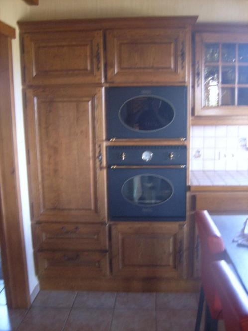 keuken, Huis en Inrichting, Keuken | Complete keukens, Gebruikt, Hoekkeuken, Bruin, Overige materialen, Ophalen