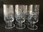 Zes Carlsberg bierglazen - Nieuw, Ophalen, Nieuw, Bierglas