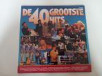Vinyl 2LP 40 grootste hits Pop Nederlandstalig Schlager Rock, Cd's en Dvd's, Ophalen of Verzenden, 12 inch, Pop