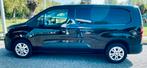 Peugeot Partner 1.5 BleuHdi Lang model 131Pk, Leder, GPS,3pl, 1250 kg, Euro 6, 4 cilinders, Zwart