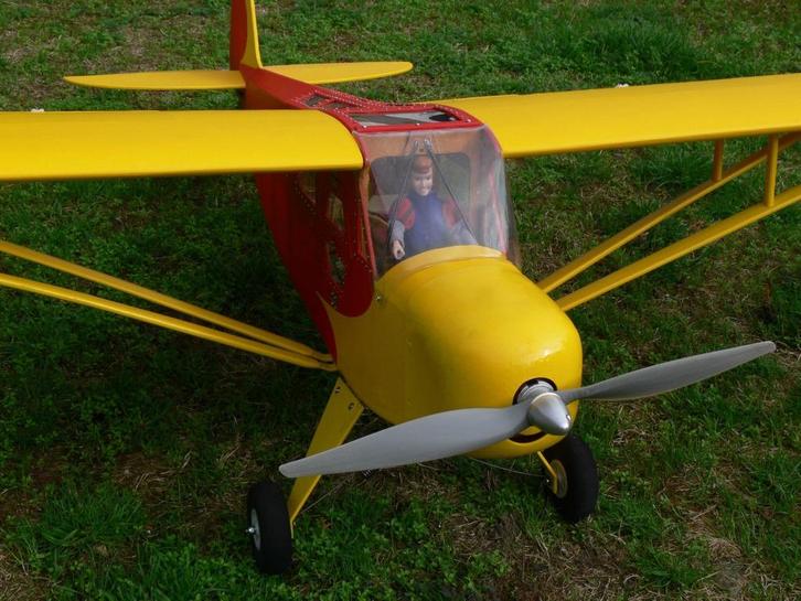 PIPER J3 CUB, Hobby en Vrije tijd, Modelbouw | Radiografisch | Vliegtuigen, Nieuw, Elektro, RTF (Ready to Fly), Ophalen