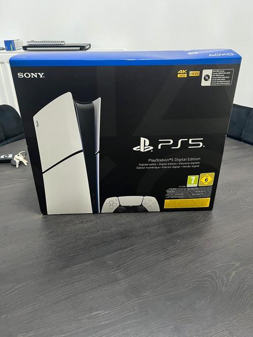 PlayStation 5 Slim Digital, Games en Spelcomputers, Spelcomputers | Sony PlayStation 5, Zo goed als nieuw, Playstation 5, Ophalen