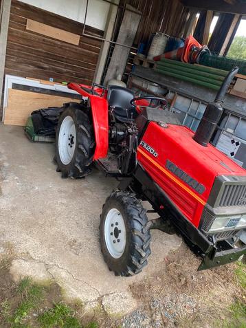 Yanmar fx20d + klepelmaaier + trekhaak beschikbaar voor biedingen
