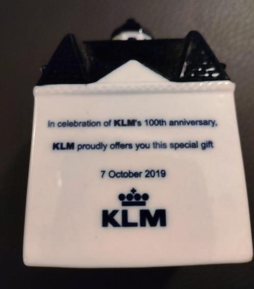 Te koop Uniek KLM Huisje ter gelegenheid 100-jarig bestaan K, Verzamelen, Sabenasouvenirs, Zo goed als nieuw, Ophalen of Verzenden