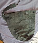 Ancien grand sac bag militaire ABL en toile, Ophalen of Verzenden, Landmacht, Overige typen