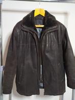 Lederen heren jas Milestone maat 52, Kleding | Heren, Maat 52/54 (L), Bruin, Milestone, Ophalen of Verzenden