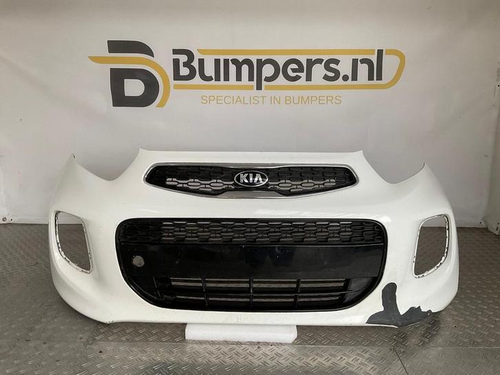 Bumper Kia Picanto 15-17 Facelift  86511-1y500 Voorbumper G3, Auto-onderdelen, Carrosserie, Bumper, Voor, Gebruikt, 6 maanden garantie