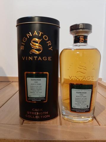 Glenlossie whisky 1992 ondertekenaar 57,1% beschikbaar voor biedingen