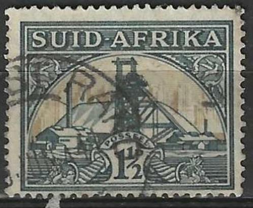 Zuid-Afrika 1933 - Yvert 77 - Goudmijn (ST), Postzegels en Munten, Postzegels | Afrika, Gestempeld, Zuid-Afrika, Verzenden