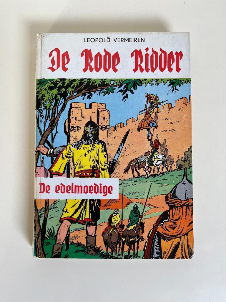 De Rode Ridder - boek 18 - De Edelmoedige - 1963, Livres, BD, Envoi