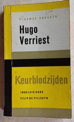 Hugo Verriest - Keurbladzijden, Boeken, Ophalen of Verzenden, Gelezen, Filip De Pillecyn