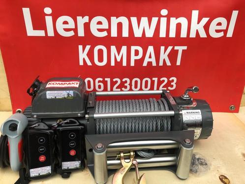 Elektrische lier 24 V 5,9 ton oprijwagen kabel26m10mmKOMPAKT, Auto diversen, Auto-accessoires, Nieuw, Ophalen of Verzenden