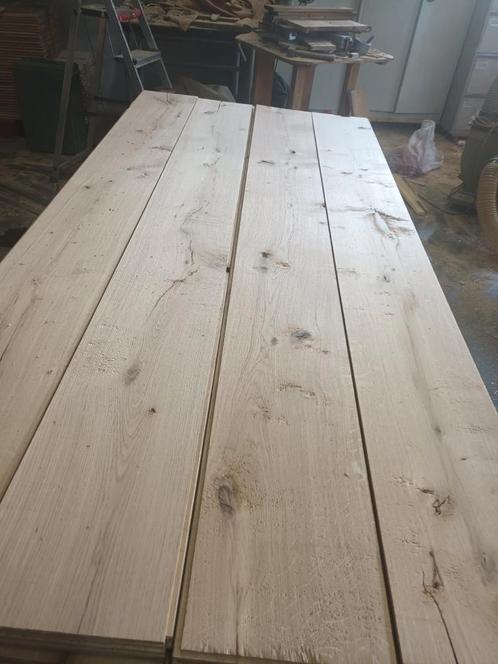 Massief eiken vloer, Doe-het-zelf en Bouw, Hout en Planken, Zo goed als nieuw, Eiken, Ophalen