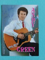 fotokaart zanger Andy Green, Verzamelen, Muziek, Artiesten en Beroemdheden, Verzenden