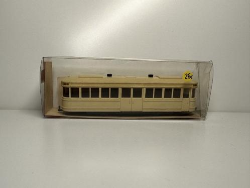 Vintage Tram Remorque Tramway 1/87 HO WIKING Neuve + Boite, Hobby & Loisirs créatifs, Voitures miniatures | 1:87, Neuf, Wiking
