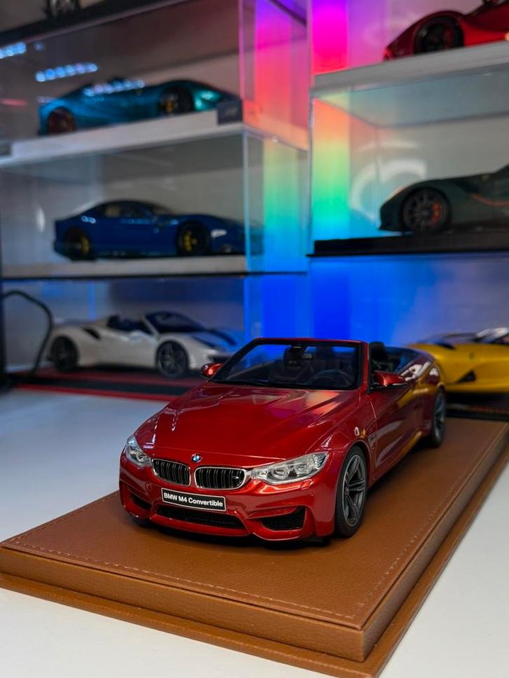 BMW M4 Cabrio GT Spirit 1/18, Hobby en Vrije tijd, Modelauto's | 1:18, Auto, Autoart, Ophalen of Verzenden