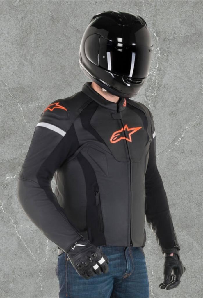 Veste Moto Alpinestars Eur52, Motoren, Kleding | Motorkleding, Jas | leer, Heren, Nieuw zonder kaartje, Ophalen of Verzenden