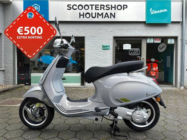 Vespa Primavera TECH 50cc 45Km/h GRIGIO ENTUSIASTA, Fietsen en Brommers, Scooters | Vespa, Nieuw, Overige modellen, Benzine