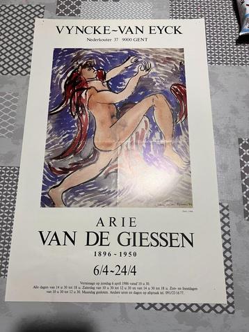 Vintage Poster Vyncke - Van Eyck, Arie Van De Giessen 1896 - beschikbaar voor biedingen