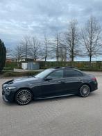Mercedes-benz c180 hybride-benzine/ full option, Auto's, Bruin, Leder, Berline, Dealer onderhouden