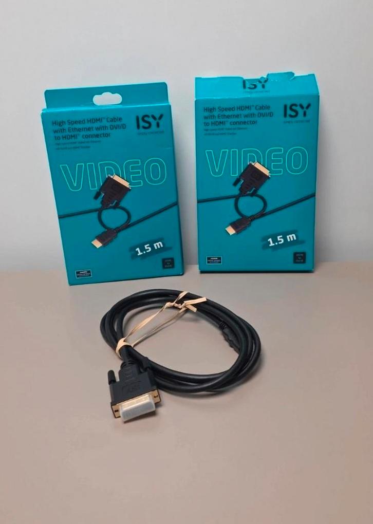 Marque ISY, Computers en Software, Pc- en Netwerkkabels, Zo goed als nieuw, Ophalen of Verzenden