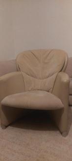 Relax fauteuil - beige, Enlèvement, Utilisé, Cuir
