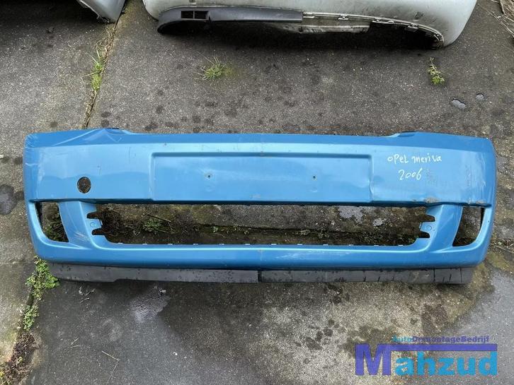OPEL MERIVA A blauw voorbumper 2003-2010, Auto-onderdelen, Carrosserie, Bumper, Opel, Voor, Gebruikt