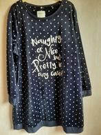 Fluwelen nachtkleed blauw met witte stip, Kleding | Dames, Pyjama's, Ophalen, Nieuw