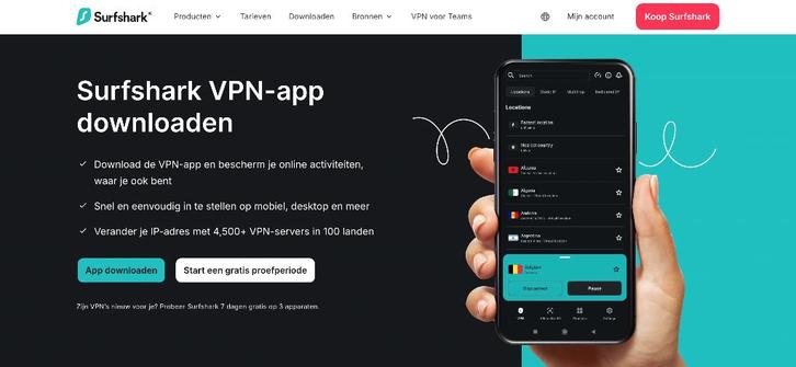 Surfshark VPN Starter Edition (3 Jaar , Ongelimiteerd), Computers en Software, Routers en Modems, Nieuw, Verzenden