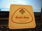 Gold Star, Verzamelen, Biermerken, Ophalen of Verzenden, Zo goed als nieuw, Viltje(s)