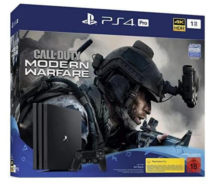 Playstation 4 pro + call of duty + 2 controllers, Games en Spelcomputers, Spelcomputers | Sony PlayStation 4, Gebruikt, Pro, 1 TB