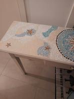Table déco mozaique  120cm long 73 haut et 35 large, Enlèvement, Utilisé