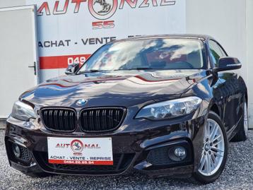 BMW 218 d Coupé PACK M SPORT 150CH**GPS**LEER**PDC beschikbaar voor biedingen