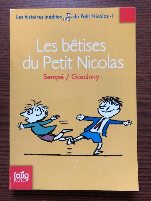 Les betises du Petit Nicolas - Sempé en Goscinny, Boeken, Kinderboeken | Jeugd | 10 tot 12 jaar, Gelezen, Fictie, Ophalen of Verzenden