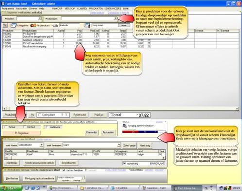 Snel een facturatiesoftware kassasoftware geleverd, Informatique & Logiciels, Logiciel d'Éducation & Cours, Neuf, Cours de logiciel