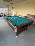 Pooltafel in zeer goede staat maat  220x122x80cm, Sport en Fitness, Biljarten en Poolen, Ophalen, Pooltafel, Support@pooltafel.be