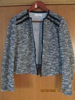 Veste « Camaïeu » noire et blanche, franges noires, T 38, Vêtements | Femmes, Vestes | Été, Neuf, Taille 38/40 (M), Gris, Enlèvement ou Envoi