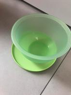 Groene ronde Tupperware pot, Huis en Inrichting, Keuken | Tupperware, Ophalen of Verzenden, Zo goed als nieuw
