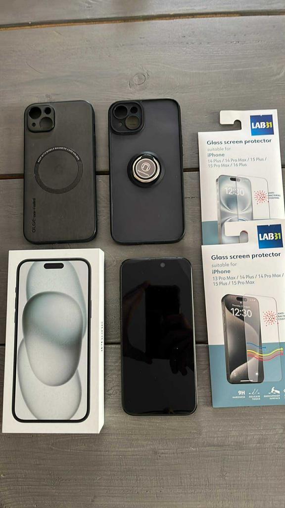 Apple iPhone 15 Plus, Telecommunicatie, Mobiele telefoons | Apple iPhone, 128 GB, iPhone 15 Plus, Zwart, Ophalen