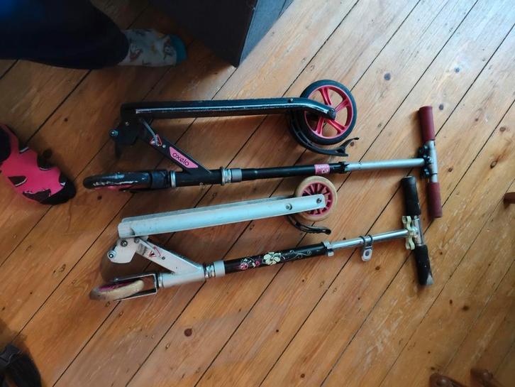 Step kleine en grote wielen, Fietsen en Brommers, Steps, Gebruikt, Ophalen