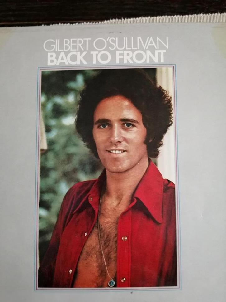 LP Gilbert O'Sullivan (de l'arrière vers l'avant), CD & DVD, Vinyles | Pop, Utilisé, 1960 à 1980, Enlèvement