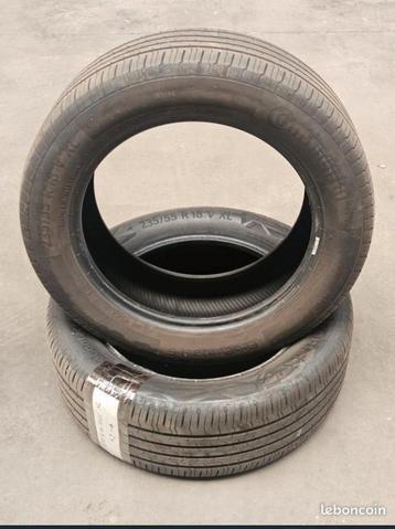 Vds 2 pneus Continental Ecocontact 235/55/18 104V beschikbaar voor biedingen