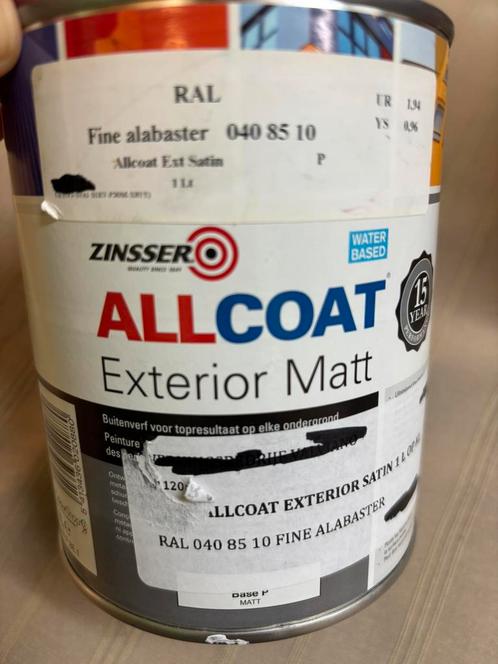 Allcoat oudroze lak voor op kunstof, hout, metaal… 1liter, Hobby en Vrije tijd, Knutselen, Nieuw, Materiaal, Ophalen of Verzenden