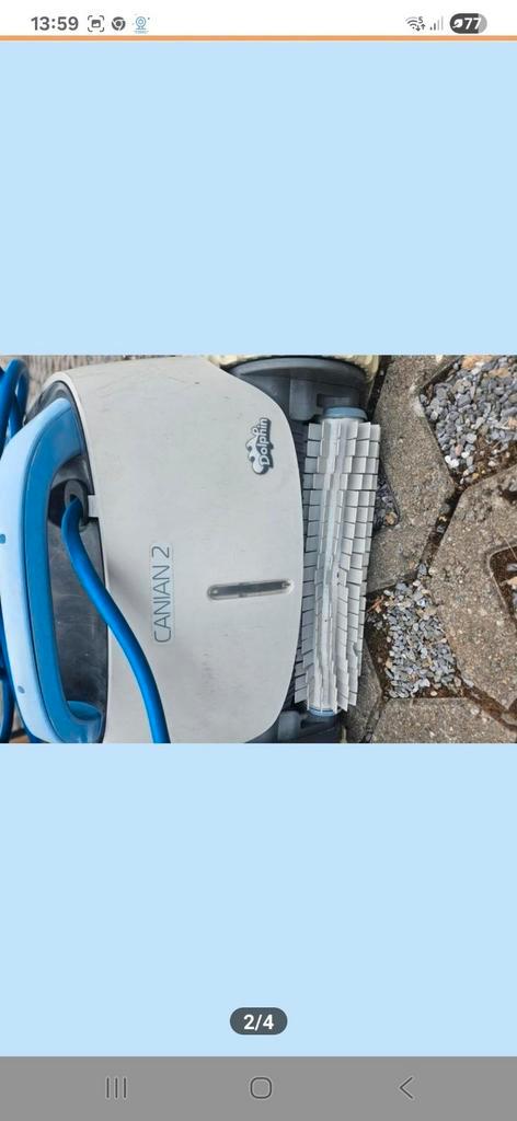 Zwembad robot Dolphin Canian 2, Tuin en Terras, Zwembad-toebehoren, Zo goed als nieuw, Ophalen