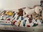 Bed met onderbed en opbergers, Kinderen en Baby's, Kinderkamer | Bedden, Ophalen, 85 tot 100 cm, Gebruikt, Lattenbodem