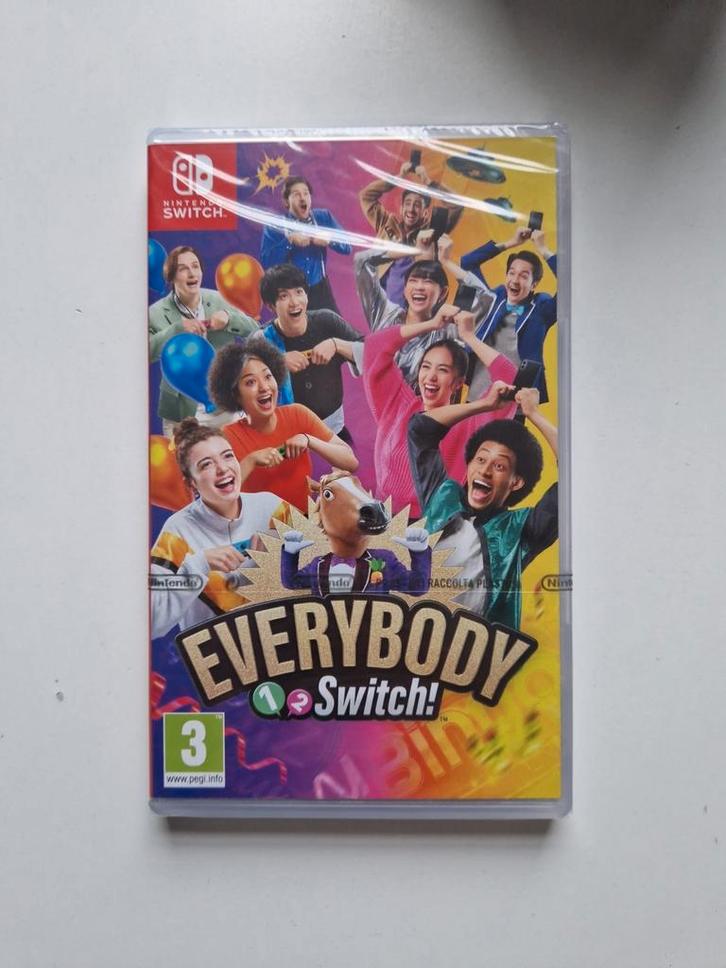 Jeu Everybody 1-2-Switch! Nintendo Switch, neuf sous blister, Consoles de jeu & Jeux vidéo, Jeux | Nintendo Switch, Neuf, Enlèvement ou Envoi