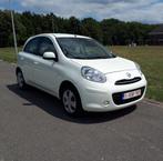 Nissan Micra automaat 72.000km, Auto's, Automaat, Euro 5, Stof, Zwart