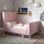 Roze Meegroeibed Ikea Busunge + matrasjes, Ophalen, Zo goed als nieuw
