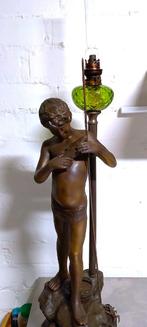 Beeld olielamp, Antiek en Kunst, Ophalen of Verzenden